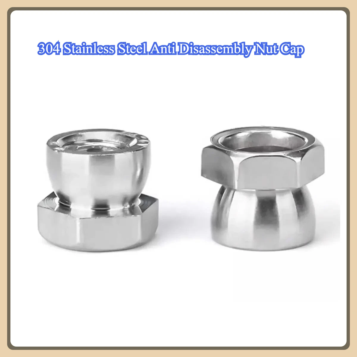 

304 Stainless Steel Anti Disassembly Nut Cap M6M8M10M12