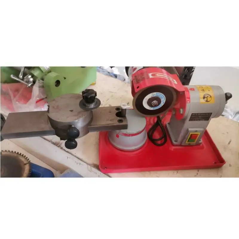 

Circular Saw Blade Sharpener Grinder Tool Manual Sharpening Grinding Mini Table Woodworking Machine