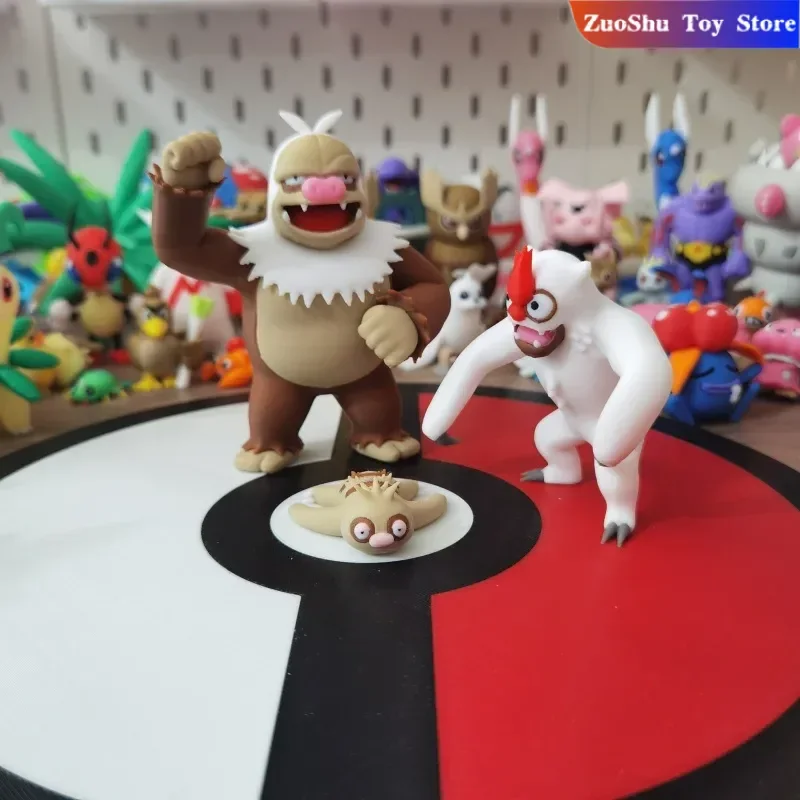 

Anime Slakoth Vigoroth Slaking Figure Proportion World 1:20 Diy 3D Printing Character Kawaii Desktop Decoration Model Toy Gift
