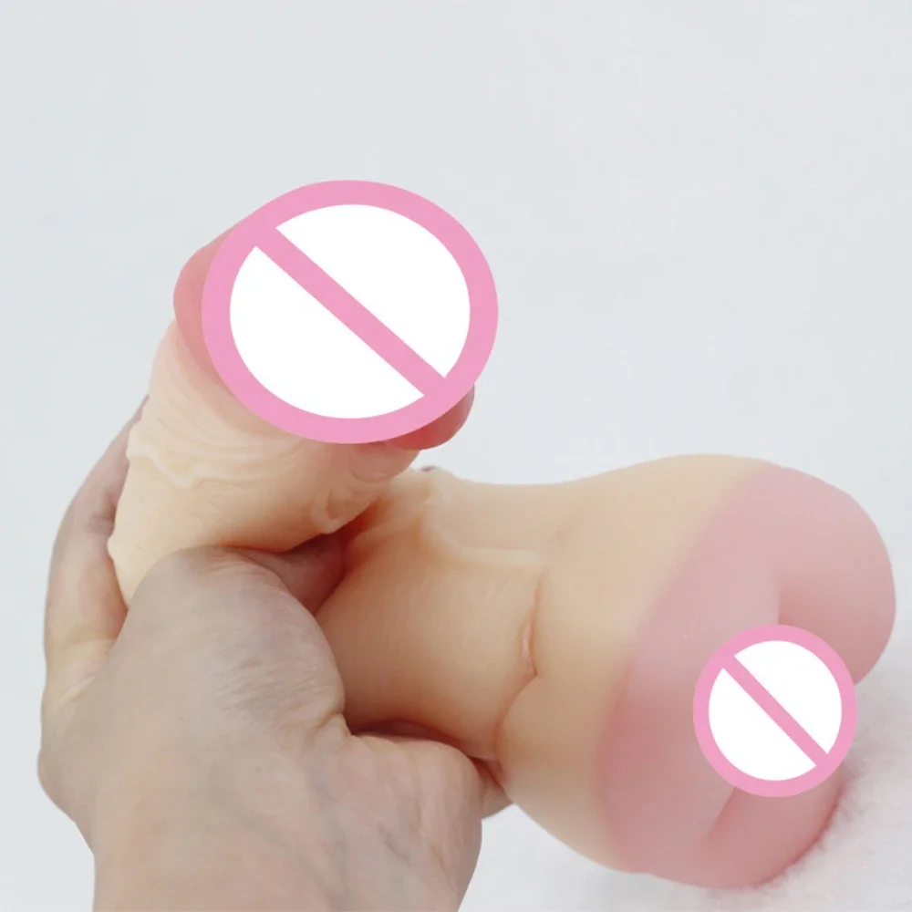 Soft TPE Real Vagina Simulated Big Dildo Sex Toy for Adult Women/Men Masturbator Cup Couple Erotic Penis Real Pussy Artificial