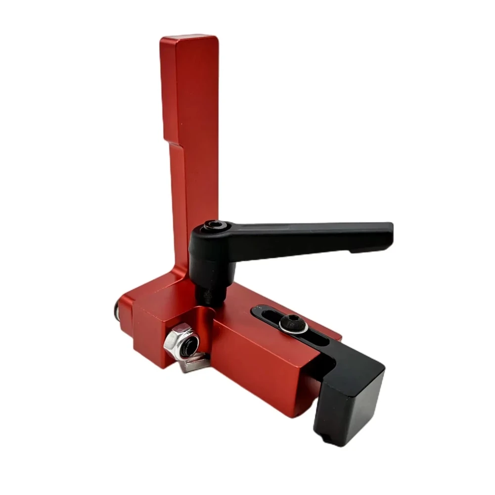 

BAAR-High Accuracy T-Slot Slide Stopper Alloy Steel Type 75 Miter Track Rail Stop Miter Rail Stop For Woodworking DIY Table Saw