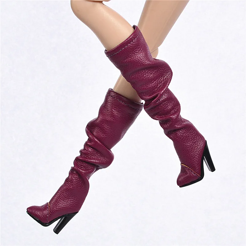 Wrinkle showed up after wearing on your fr dolls boots leopard print FIT for your FR6.0 nu.face 3.0 FR Ⅱ FR2 kissmela F9
