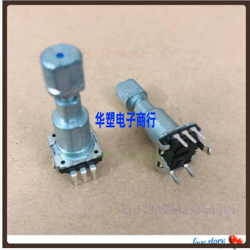 1PCS Rotary Encoder 5Pin With Push Button 360 Degree Infinite Rotation For Toyota Prado Car CD Navigation Volume Switch