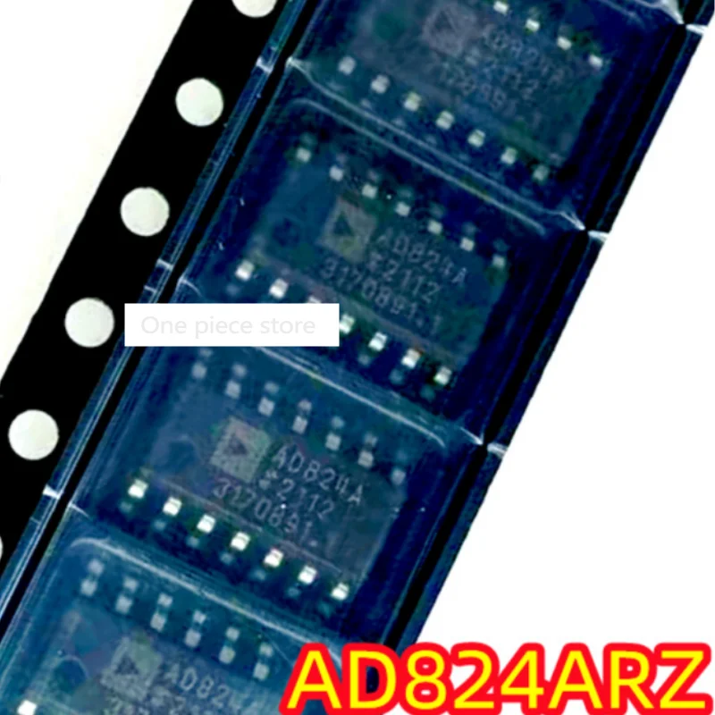 5PCS AD824ARZ-14-REEL7 AD824ARZ-14 Precision Amplifier Package SOP-14