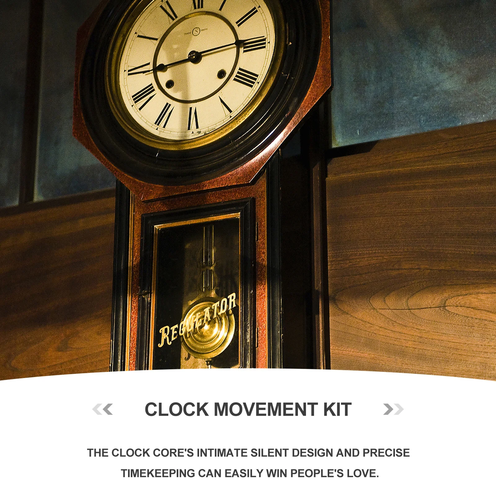 

1 set 1 Set Diy Movement Kit High-Quality Quartz Mechanism Replacement Wall Clock Repair Parts Clock Accessory Home Decor