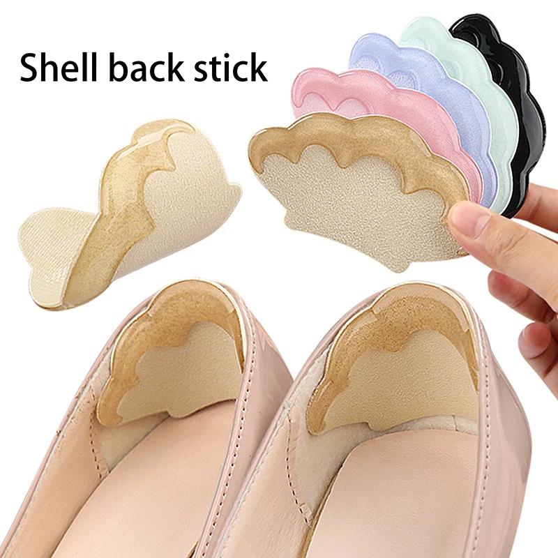 1 Pair Shoe Pads For High Heels Anti-wear Foot Pads Heel Protectors Womens Shoes Insoles Anti-Slip Adjust Size Shoes Accessories