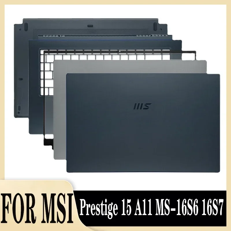 

Для MSI Prestige 15 A11 MS-16S6 16S7 новый оригинальный чехол для ноутбука ЖК-задняя крышка/передняя панель/петли/подставка для рук/нижняя часть корпуса