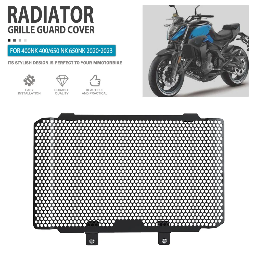 

Radiator Guard FOR CFMOTO 400NK 400/650 NK 650NK 2020-2023 2021 2022 Motorcycle Radiator Grille Cover Protector Accessories