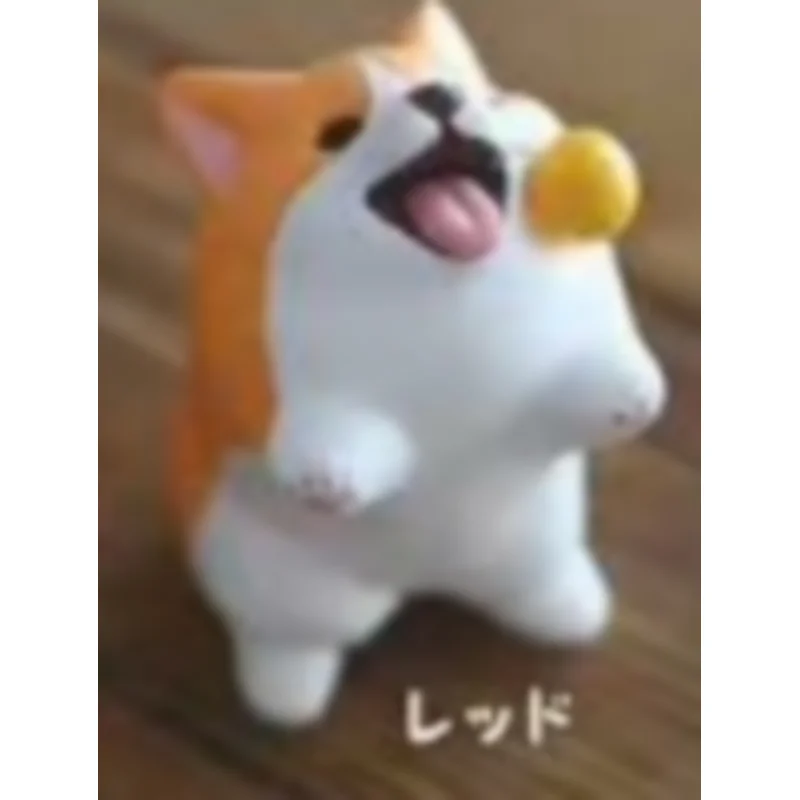 일본 Stasto Gashapon 캡슐 장난감 No Willing Home Short Legs Corgi 강아지 장식 귀여운