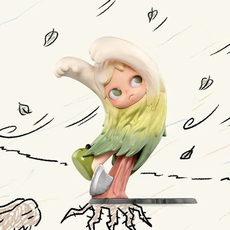 POP MART Zsiga Borderline Drifter Series ของเล่นกล่องสุ่มสุดฮิต โมเดลแอคชั่นฟิกเกอร์เซอร์ไพรส์ ของขวัญวันเกิด