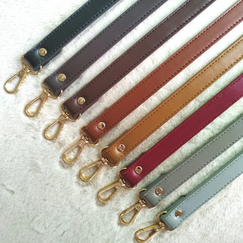 Tasche Gürtel Griff Strap Bag Griff DIY Ersatz Gürtel Künstliche PU Leder Einfarbig Beiläufige Kurze 60cm Schulter Gurt