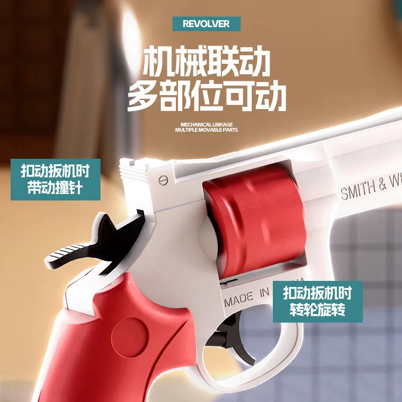 Mini revolver pour enfants, odorà eau, jeu de plein air, jouets de plage, feu mécanique continu, été