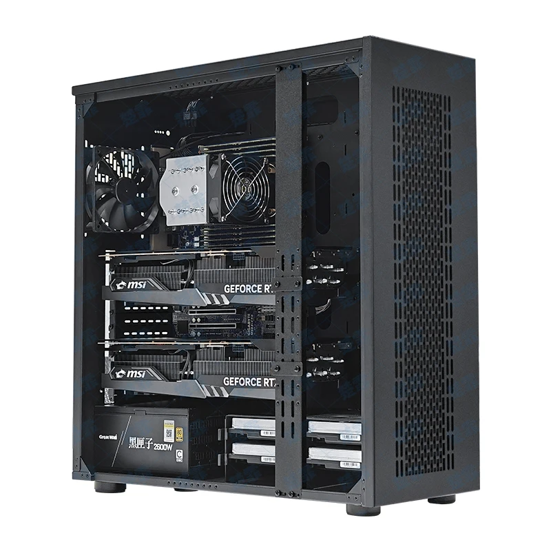 7995WX\ 7950X 5090 Graphics Workstation for DeepSeek Finite Element Computing\ Rendering Server Host