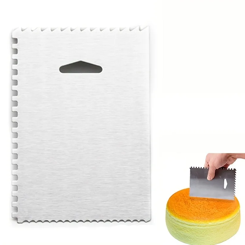 Stainless Steel Cake Scraper 5