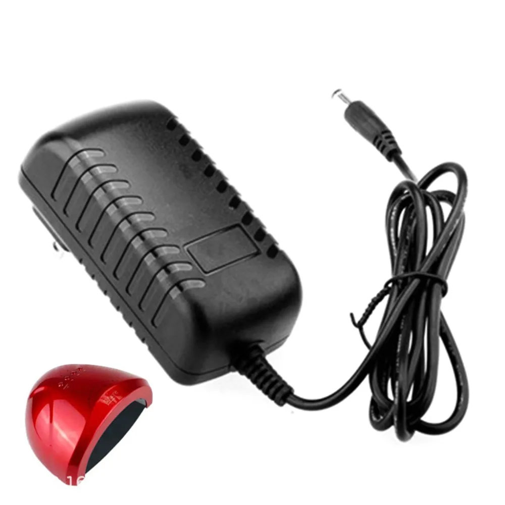 

24V 1A Power Supply Adapter Charger 48W US/EU Plug AC 100-240V for UV LED Light Lamp Nail Dryer Nail Drill Bits