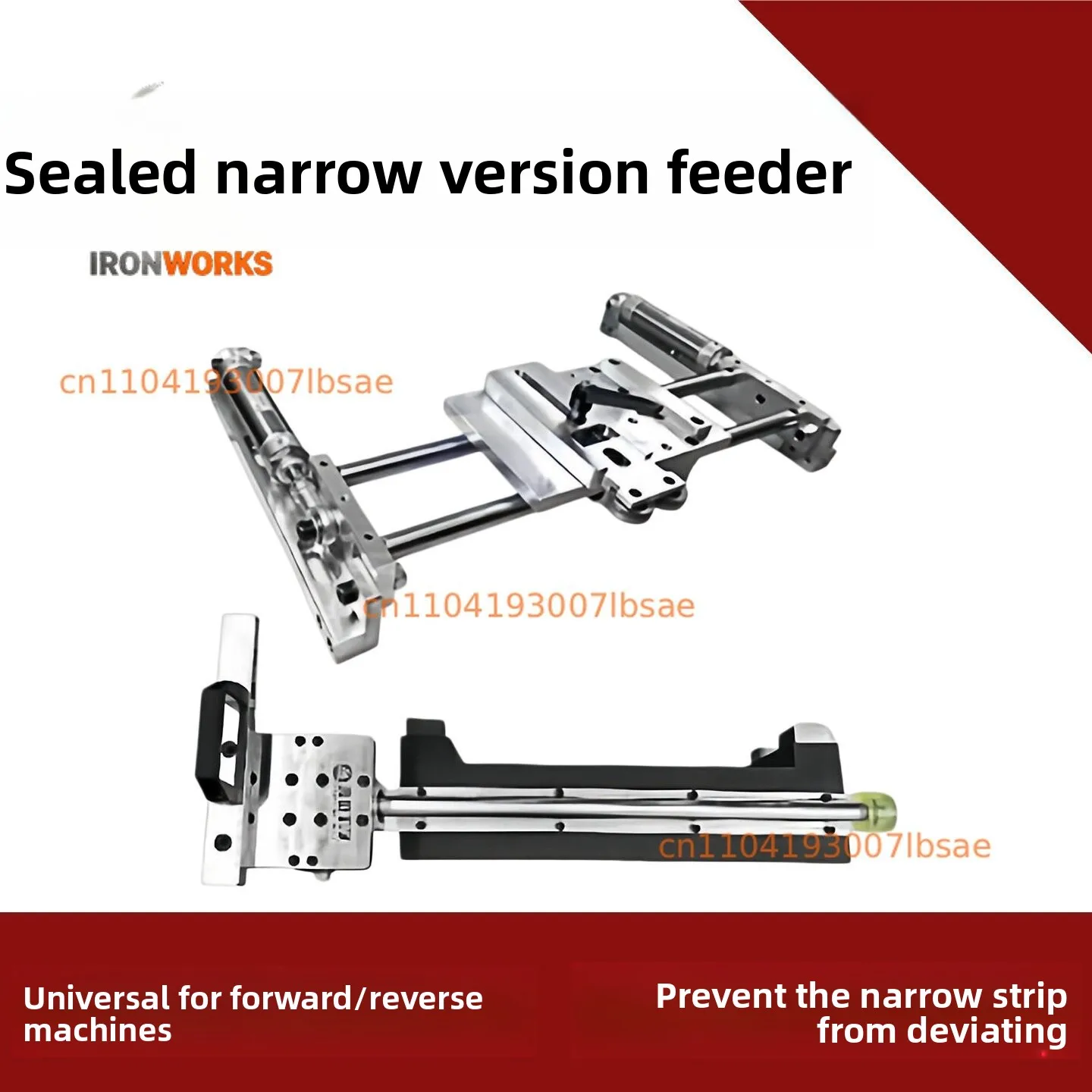 Edge banding machine narrow edge narrow plate auxiliary feeder anti-running deviation pneumatic manual model