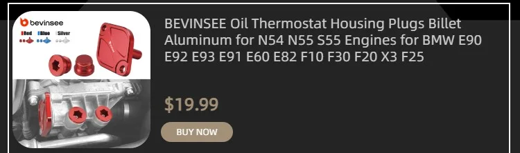 BEVINSEE Ölfilter-Schlüssel für BMW N20 N52 N55 N54 F10 E90 F30 E60 F25 E70 F15 E83 E92 F20 F21 E91 F31 F34 E87 E61 F11 E84 F22 – Detail 5