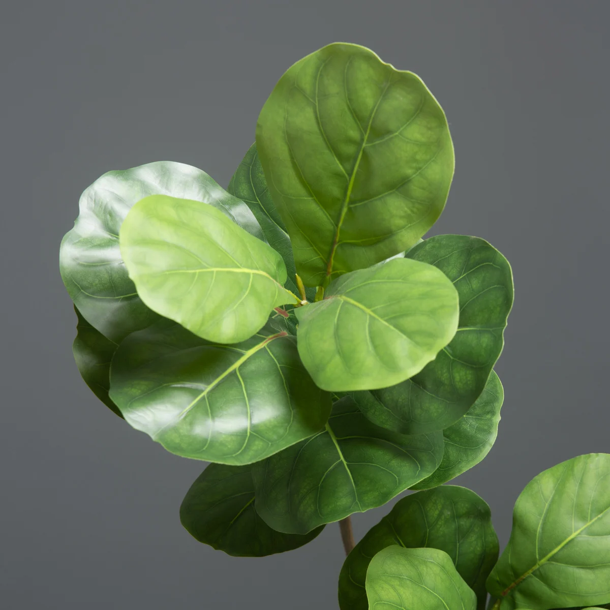 103 cm/132 cm Künstlicher Ficus-Baumzweig, große gefälschte Banyan-Pflanzen, Kunststoff-Gummi-Baumblätter für Zuhause, Garten, Büro, Raumdekoration – Detail 6