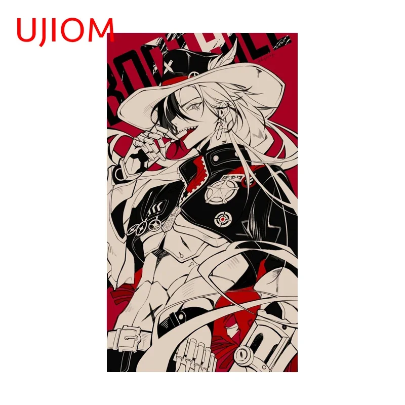 UJIOM Honkai Star Rail Boothill Slap Wall Stickers Personal Smart Home Furniture Laptop Decals Cool Wallpapers Home Murals