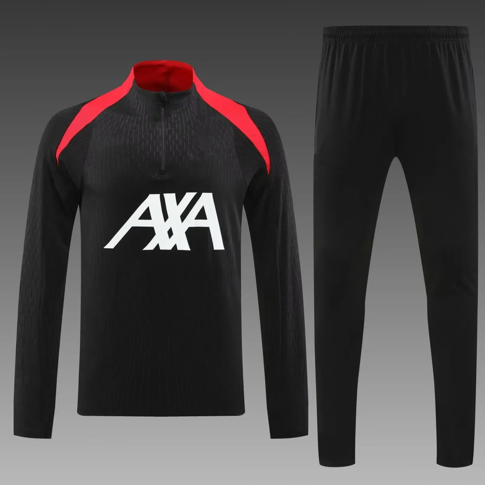 NEW Adult Tracksuits Training Suit Liverpooles Fans Half Zipper Jacket Men Games Jerseys Football  Kit Tops And Trousers