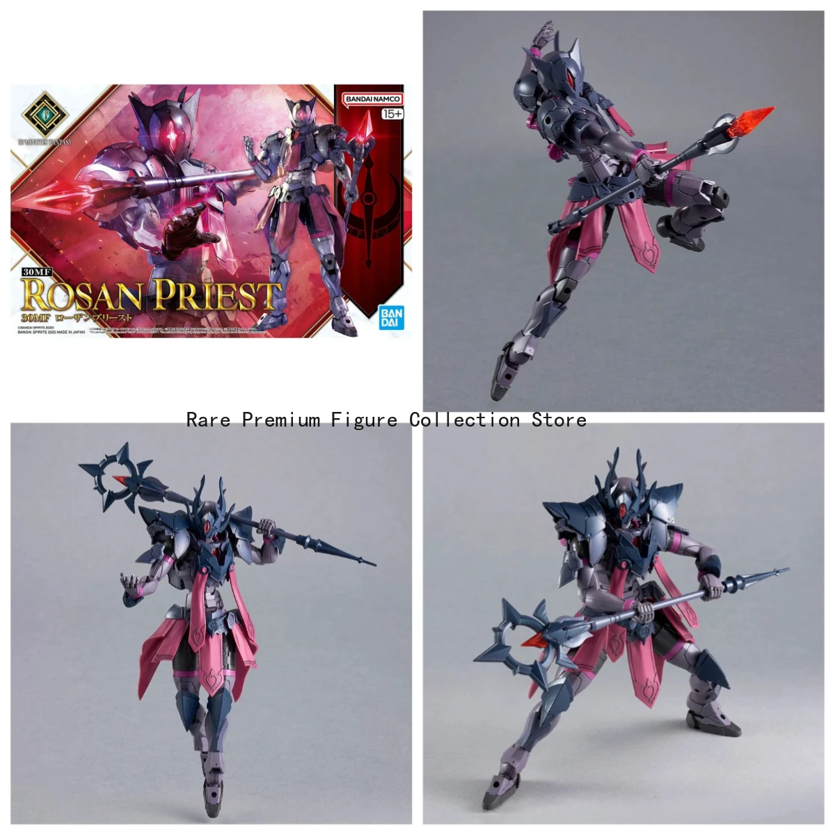 Original Bandai 30MF ROSAN Priest armadura elevadora ROSAN Bishop Anime figura de acción juguete de modelos coleccionables regalo de cumpleaños