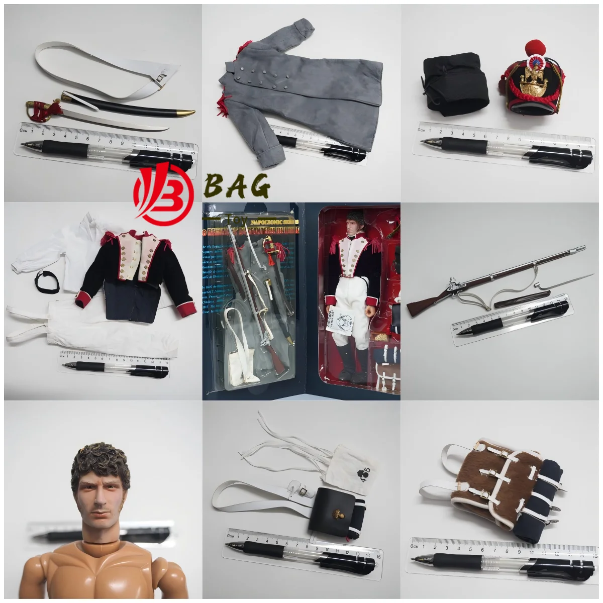 مجسمات الأكشن 1/6 موديل DID N80051 قطع غيار جديدة من الإمبراطورية الفرنسية