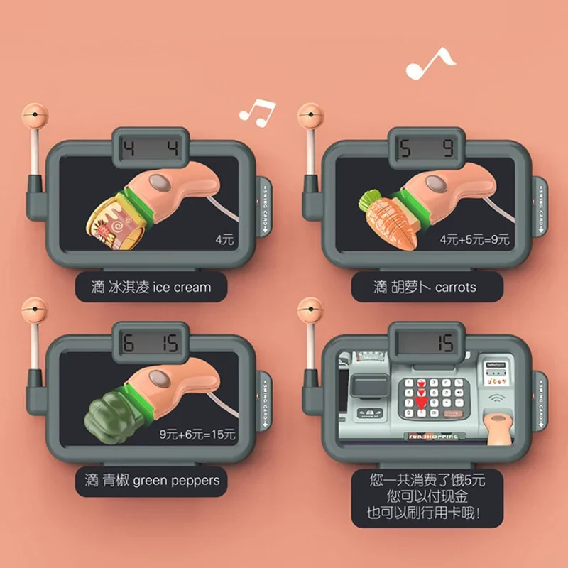 

Детский игровой кассовый аппарат F03 — развивающая игрушка-пазл для мальчиков и девочек, идеальный подарок на каждый день рождения