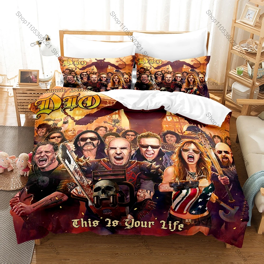 3D Printing Icon - Set Sprei Rock Icon Ronnie James