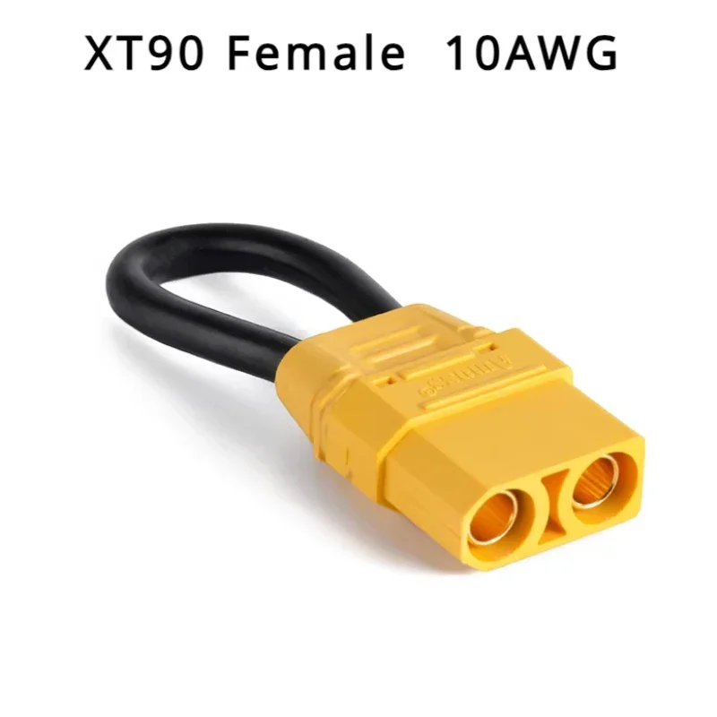 1/5/10Pcs Short-Circuit Plug For RC Model Car Dual Battery Drive To Single Battery Drive TRX XT60 XT90 EC5 T-Type 10AWG/12AWG