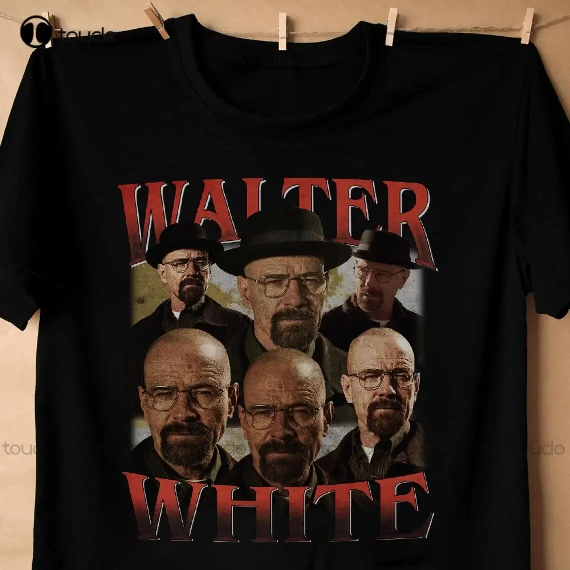 Wash Walter White Vintage Hoodie Wash Walter White Wash Walter White Unisex Funny Art Streetwear Cartoon Tee Custom Gift Xs-5Xl