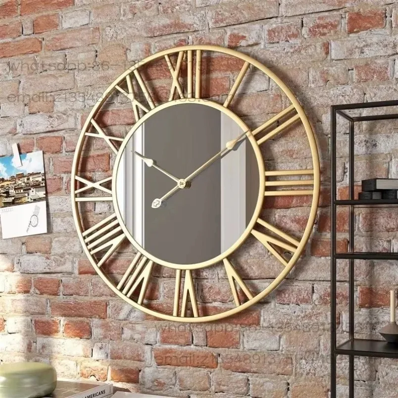 

New Chinese Creative Clock Living Room Dining Room Wall Clock Hanging Factory Direct Sales