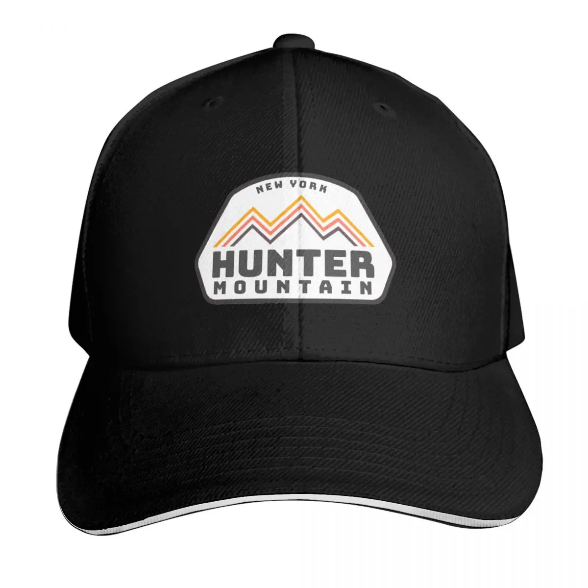 Hunter Mountain New York Vintage Retro Hiking, Snowboarding Adventure Skiing Baseball Cap Men Women Casual Summer Sport Sun Cap