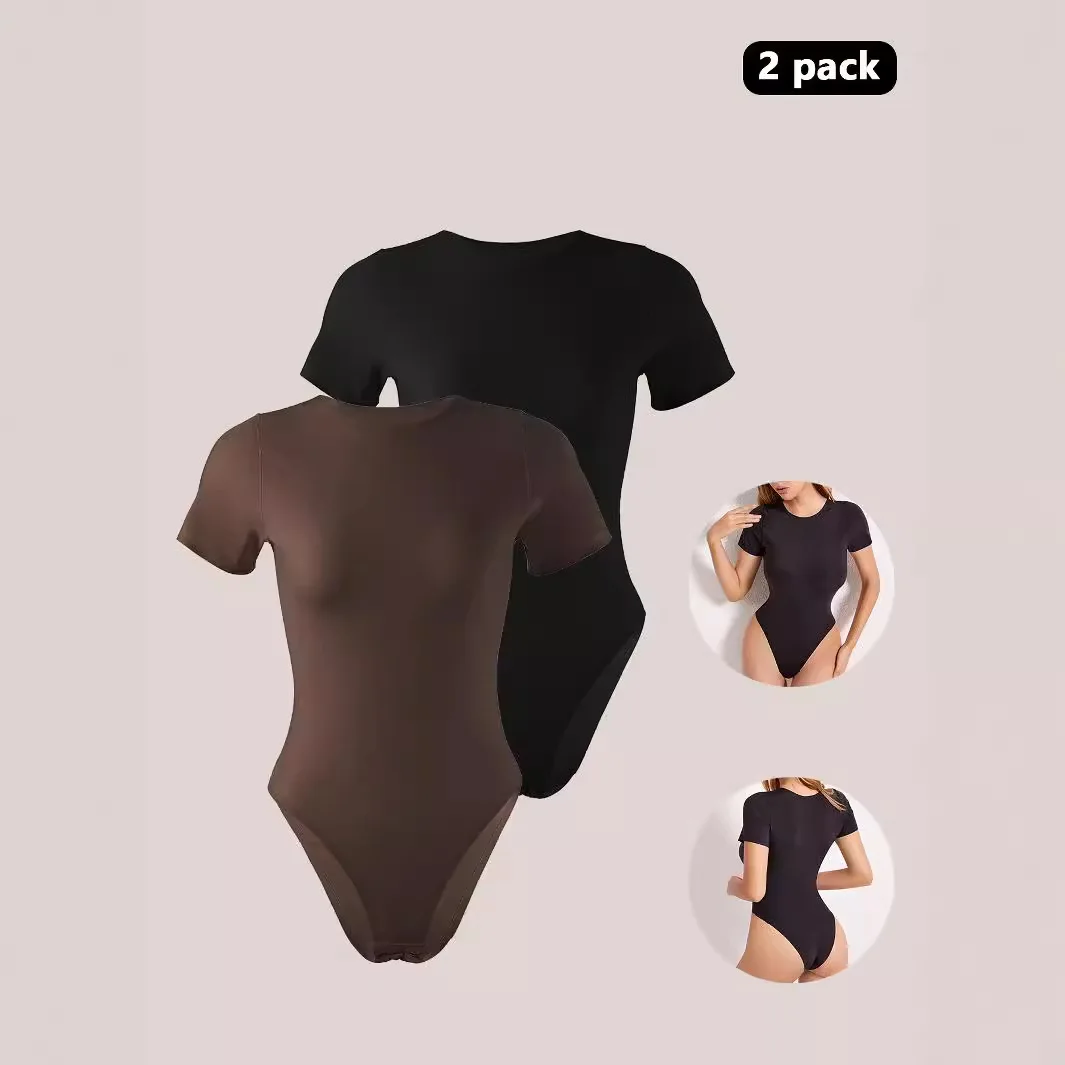 

Sexy One-Piece Bodysuit Abdomen Control Butt Lifting plus Size Tightened Crotch for Women High Waist Nylon Fabric