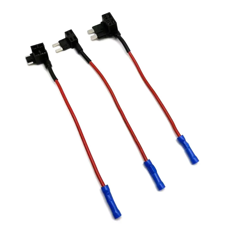 1-3PCS  MINI SMALL MEDIUM Size Car Fuse Holder Add-a-circuit TAP Adapter connector Micro Mini Standard