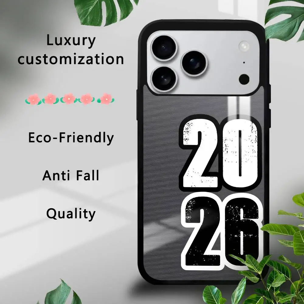 حافظة هاتف موضة 2026 لهاتف آيفون 16 15 14 13 12 11 برو ماكس بلس ميني بلس سطح مرآة صلبة حماية فوندا #4