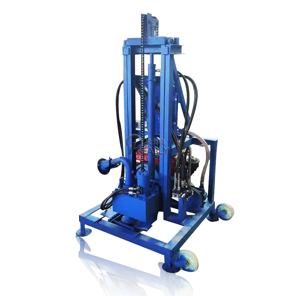 Positive Circulation Portable Borehole Water Well Drilling Machine Diesel Water Drilling Machine