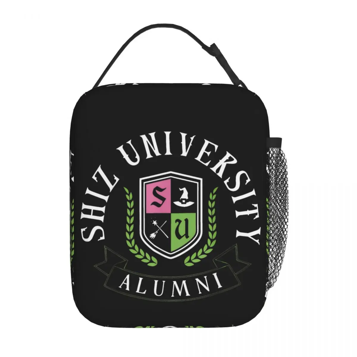 

Shiz University Alumni Apparel Изолированная сумка для обеда Большая вместимость Контейнер для мусора Сумка-холодильник Большая коробка для обеда Школьная уличная сумка