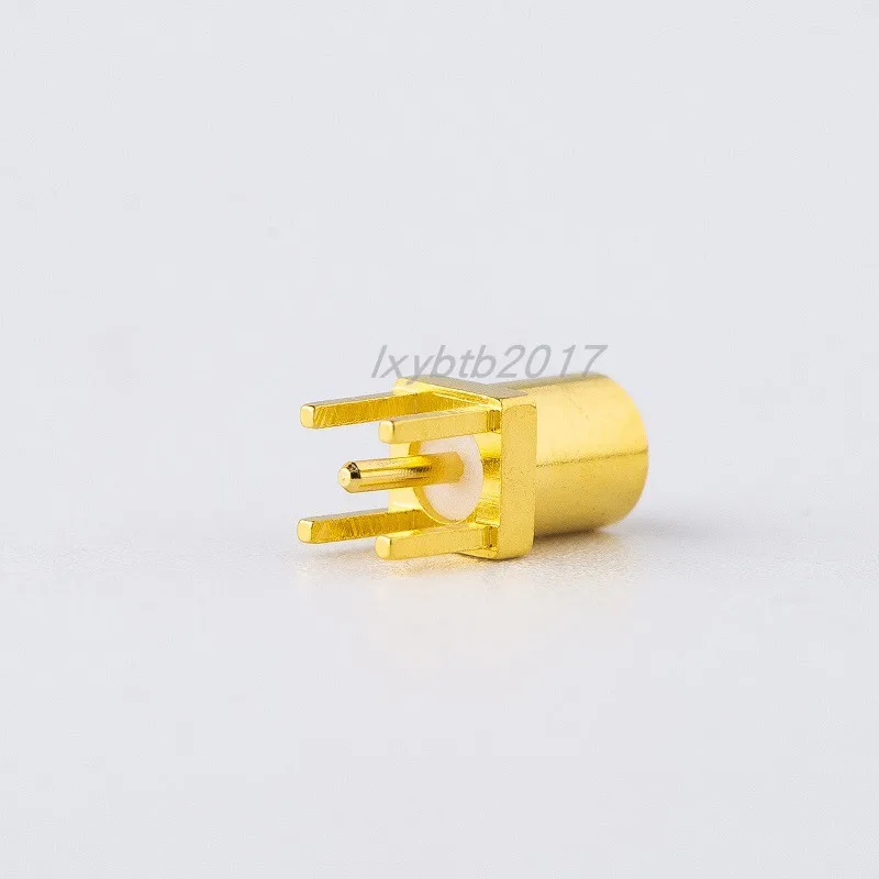 MMCX-KHD2 straight female head PCB panel socket MMCX-KE positive five-foot vertical solder plate antenna base