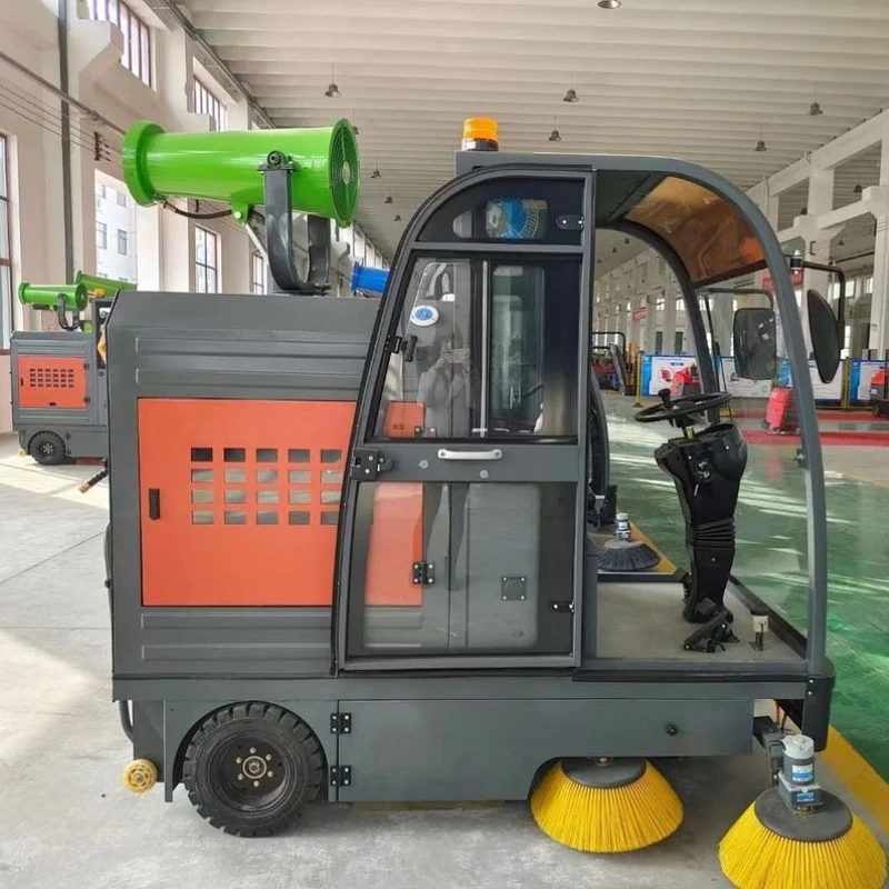 

Electric Industrial Floor Sweeper – Low Noise, High Efficiency, Perfect for Commercial & Industrial Sites