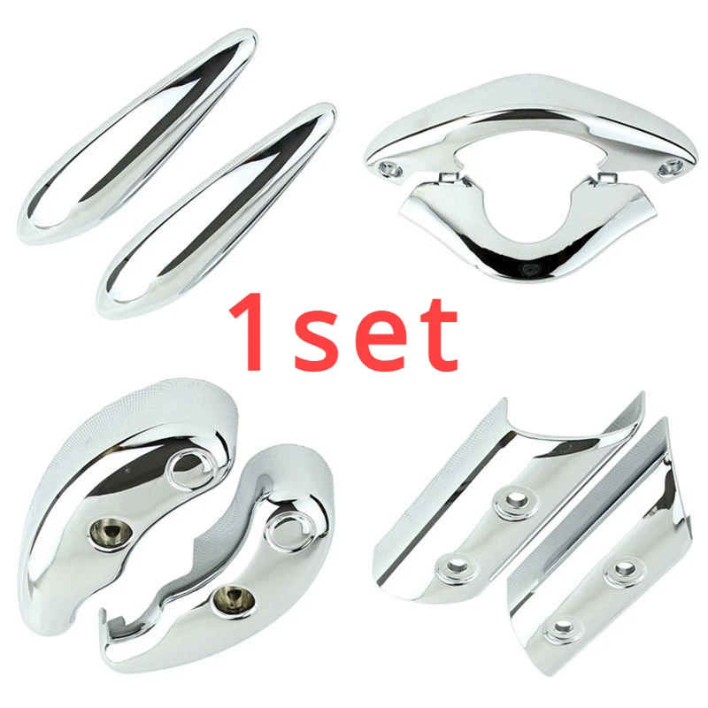 For Motorcycle Rocker Arm Trim Cover Chrome Plated Electric Car Plating Shell Rocker Arm Shock Absorber Plate Plastic Eagle Head