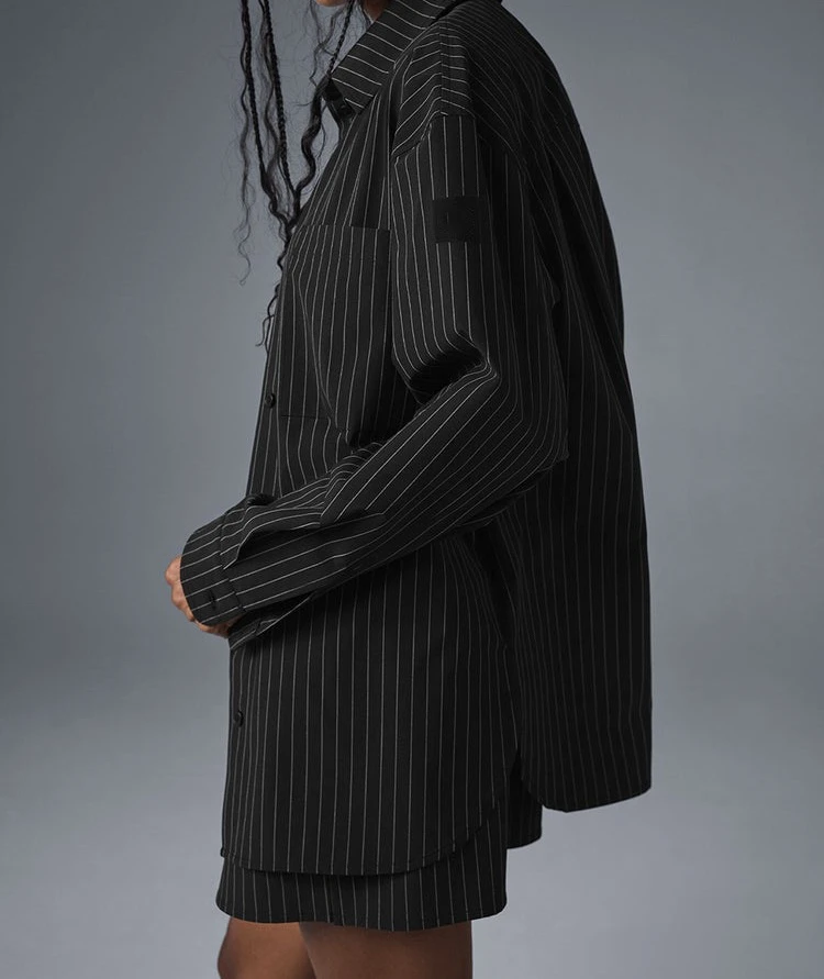 

Men's Casual Loose Striped Long Sve irt Vintage Sle Spring Summer Collar Button up Top Comfortable Lightweight