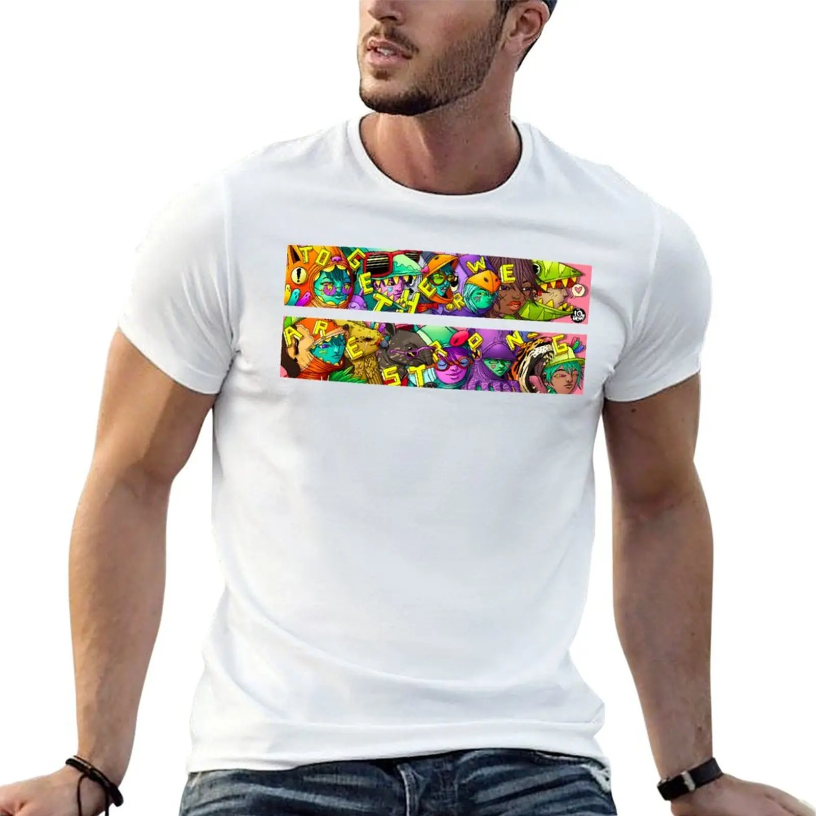 Together We Are Strong T-Shirt t shirts for man pack white t shirts for man cotton soft g man t shirts for men T-shirt