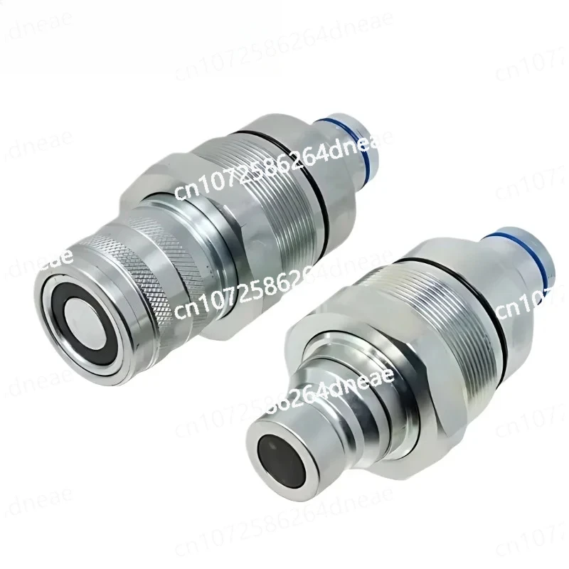Hydraulic Quick Coupler Male Female Flat Face Coupler Kit For Bobcat Kubota Tractor Excavator Loader 7246802 7246799