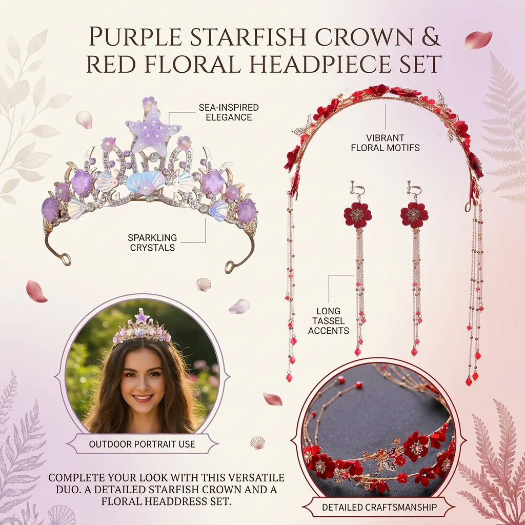 hair-jewelry-tassel-headpiece-crown-set-for-hanfu-cosplay-purple-alloy-faux-crystal-hair-accessories-stage-performance-party