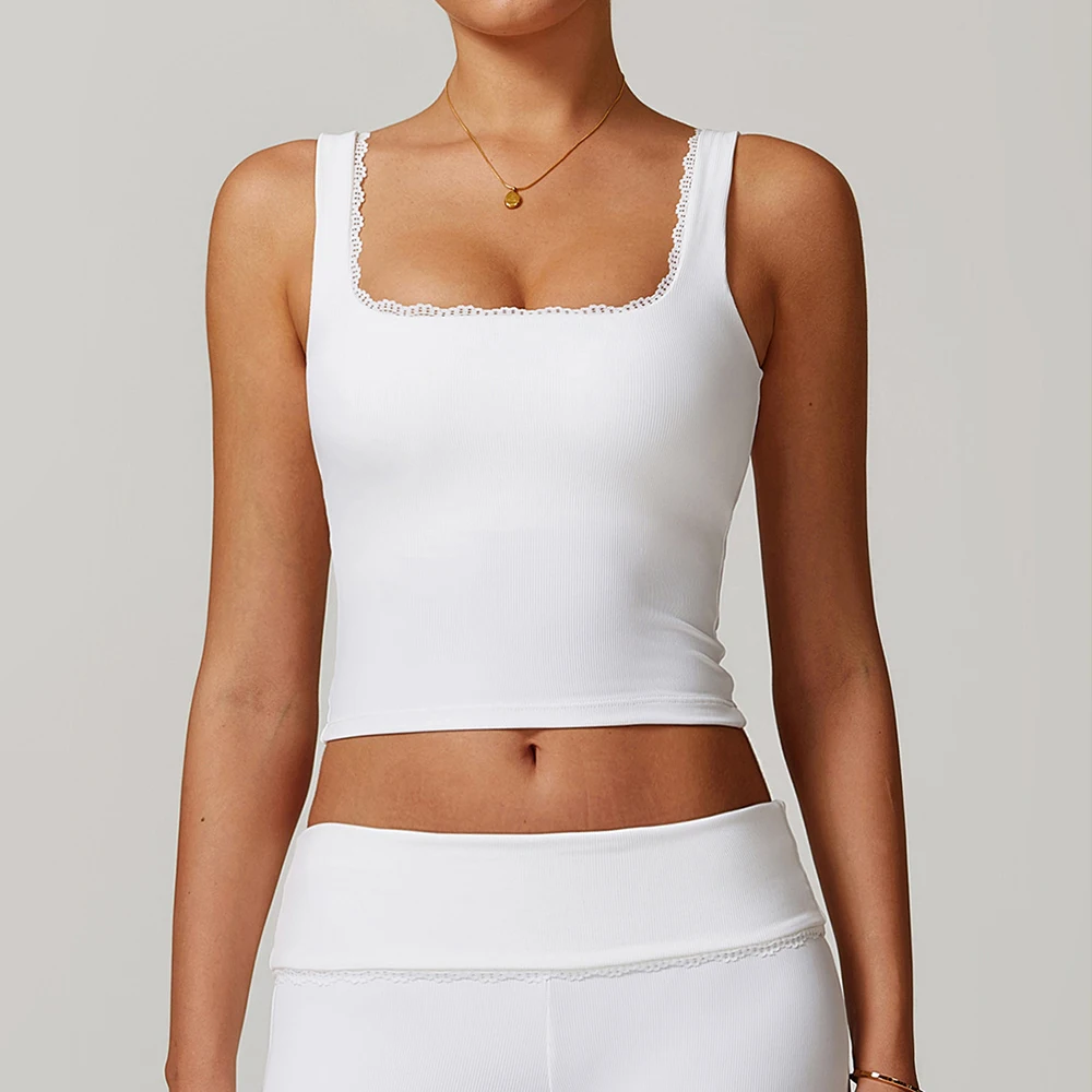 

Ribbed Sports Bra Gym Top Women Push Up Shirts Shockproof Ribbed Yoga Vest Breathable Quick Drying Fitness Tops Sports Underwear