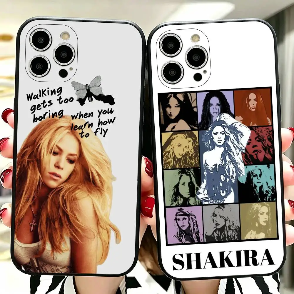 Funda de Silicona Suave para Teléfono con Diseño de la Cantante S-Shakira Dai Dai, Compatible con iPhone 17, 16, 15, 14, 13, 12, 11, X, XR, Plus, Pro, Max, Plus