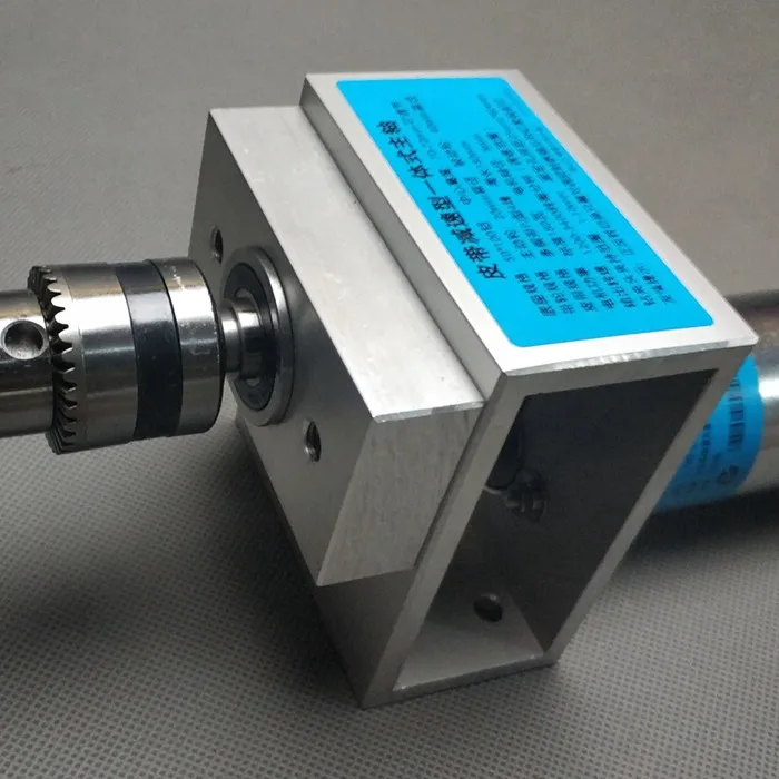 Tipo de redução da correia linha do eixo de uma peça de cabeça da máquina de perfuração sem tabela de energia viu o eixo da cabeça de broca 180 watts 350 watts