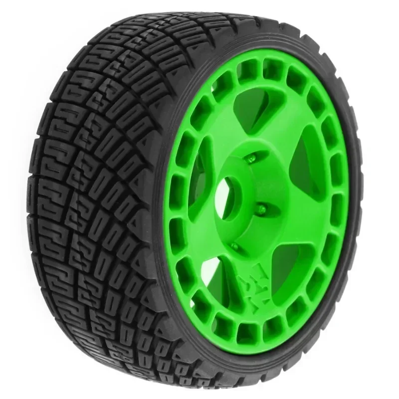 4pcs 100mm 1/7 1/8 RC Rally Off-Road Buggy Tires Wheel 17mm Hex for ARRMA Trxs Redcat Team Losi Kyosho HPI WR8 HSP RC Car