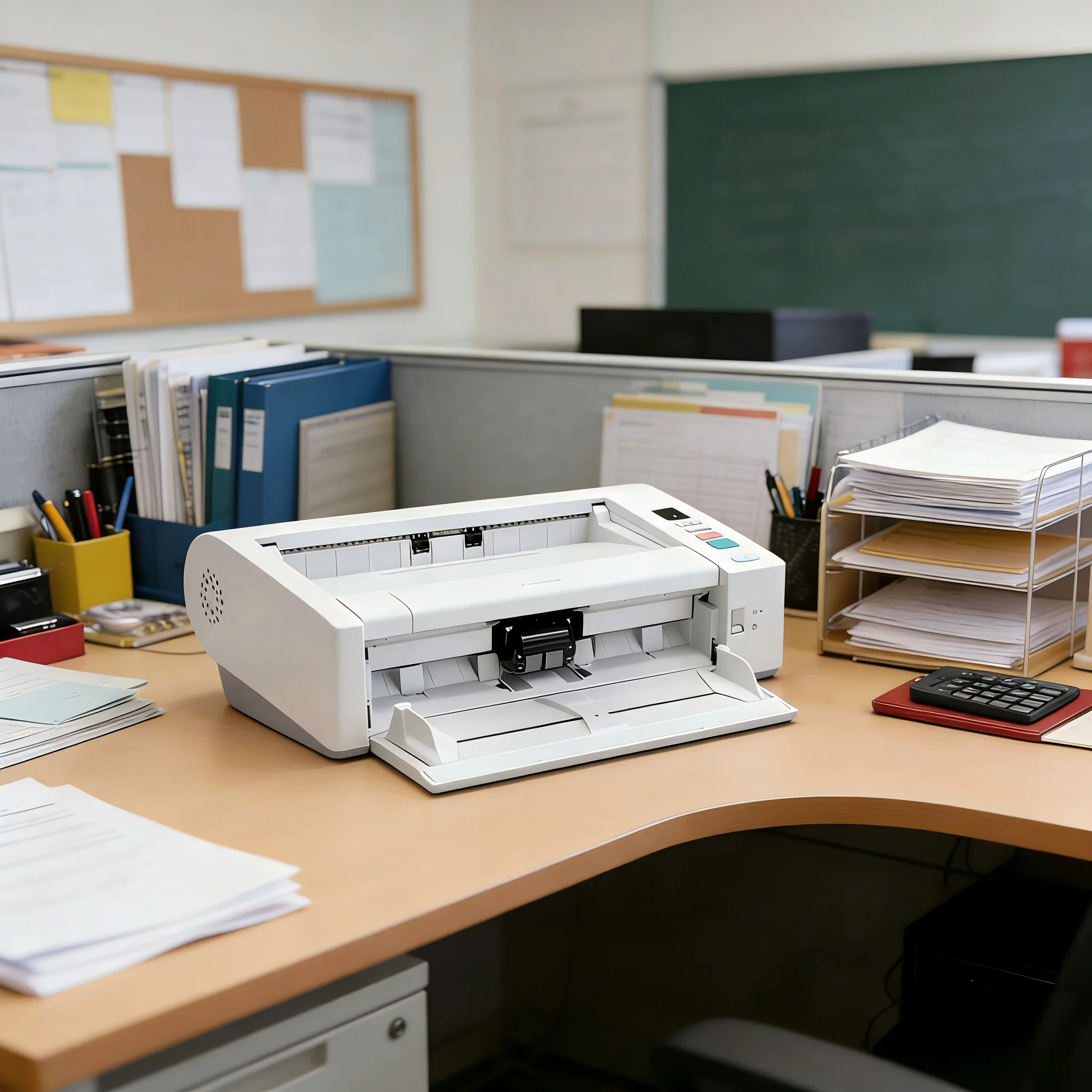 DR-M140 A4 Auto Duplex Color Scanner with CMOS Sensor 600x600dpi 40 Pages/Minute for Office Documents Invoices ID Cards