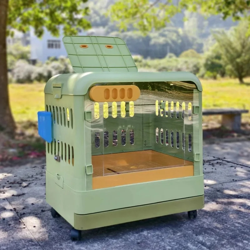 

NEW Rabbit Cage a Portable Pet Cage with Drawer for Household Use
